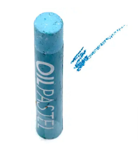 Gallery Oil Pastels in Blue Grey, pack of 6, featuring vibrant, blendable colors for artistic expression and precision control.