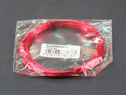 Durable 0.32mm thick red copper wire, 20m long, perfect for DIY crafts, jewelry making, and creative projects.