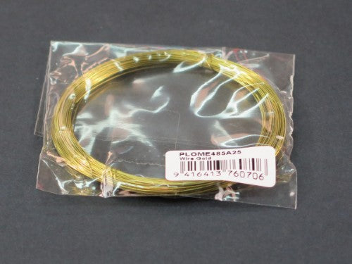 Premium 20m gold copper wire, 0.32mm thick; ideal for jewelry making, crafts, and durable, elegant designs.