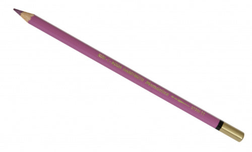 Light Violet Mondeluz Aquarelle Pencil, featuring soft, water-soluble lead for vibrant watercolor effects on various surfaces.
