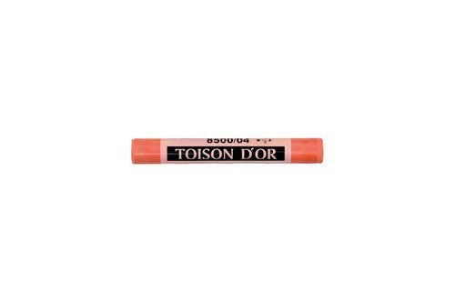 Vibrant Red Vermilion Dark soft pastel stick from Koh-I-Noor, ideal for rich color intensity and seamless blending in artwork.