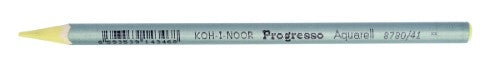 Pack of 12 Progresso Aquarelle Cream Pencils featuring hexagonal barrels for smooth blending and vibrant watercolor effects.