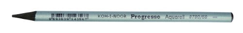 Progresso Aquarelle Pencils Pack of 12 in Umber Burnt, featuring hexagonal barrels for grip and vibrant watercolor effects.