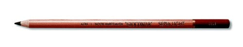 High-quality sepia sketch pencil with 4.2 mm carbon diameter for detailed drawing, shading, and blending.