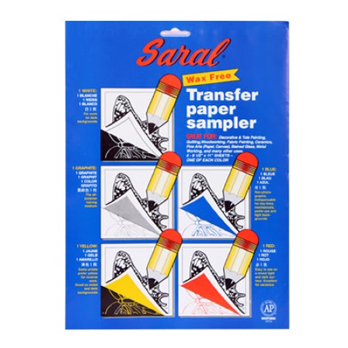 Transfer Paper - Saral Transfer Paper Sampler 5 Sheets