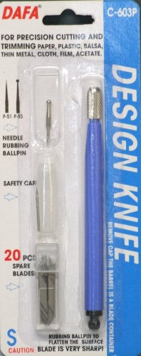 C-603p Pen Knife W/Bl Needle & Ball