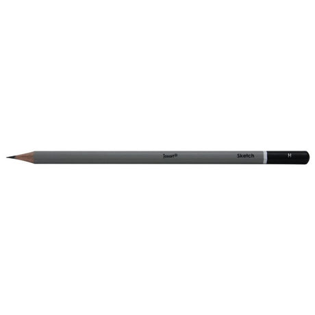 JASART Studio Quality Block H sketching pencil for precise control in various artistic styles, made from high-quality, eco-friendly wood.