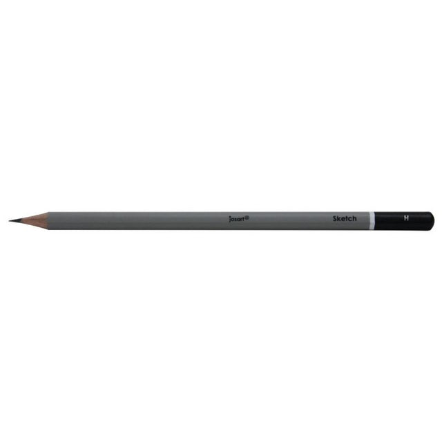 JASART Studio Quality Block H sketching pencil for precise control in various artistic styles, made from high-quality, eco-friendly wood.