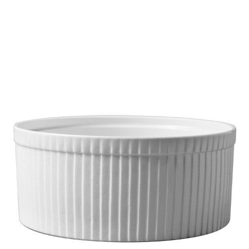 Elegant Bartleet Souffle dish, 9.5 x 22cm, perfect for baking soufflés and casseroles with a stylish, easy-to-clean design.