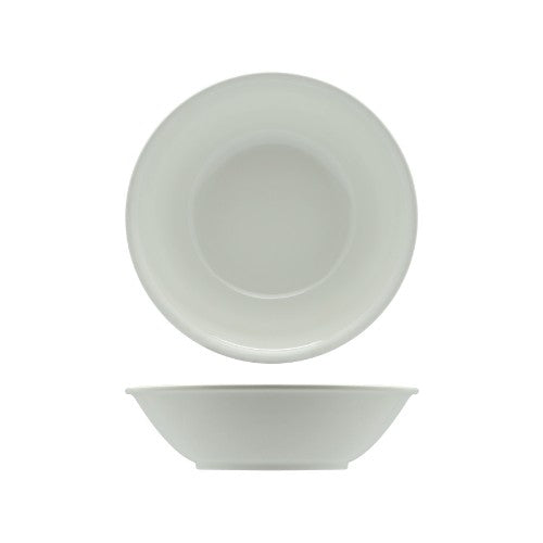 Set of 6 Rockingham oatmeal bowls, 17.5cm, elegant stoneware perfect for oatmeal, salads, and desserts.