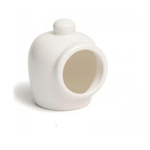 Elegant 11cm ceramic salt pig by Bartleet, perfect for stylishly storing various salts in your kitchen.