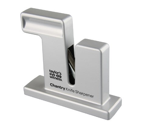Taylors Chantry Classic Sharpener Silver - 550SI for effortless, precise knife sharpening with a sleek design and user-friendly operation.