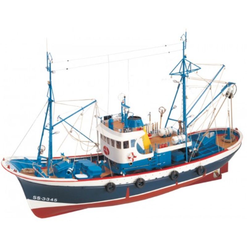 Wooden Ship Kitand Fittings - Artesania Latina 1/50 Marina II Tuna