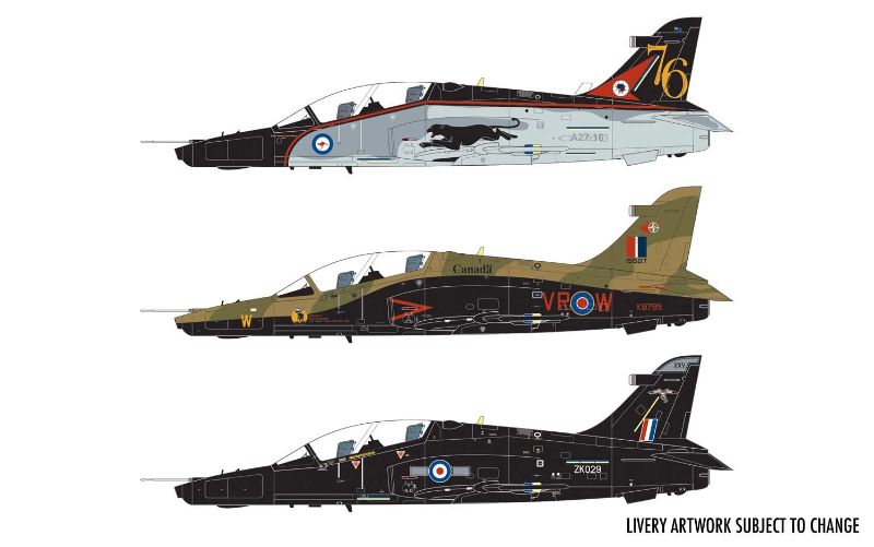 Detailed 1:72 scale model kit of the BAE Hawk 100 Series, featuring 106 parts for an engaging building experience.
