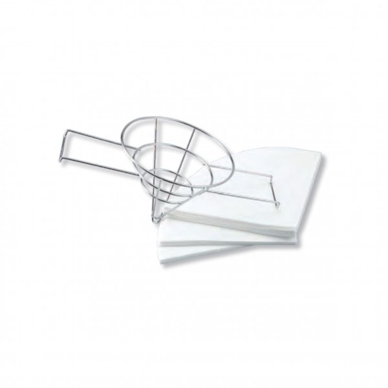 Stainless steel Chef Inox Filter Rack for efficient draining and cooling, perfect for professional kitchens and home cooking.