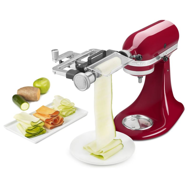 KitchenAid Vegetable Sheet Cutter attachment for slicing fruits and vegetables into thin sheets for healthier meals and snacks.