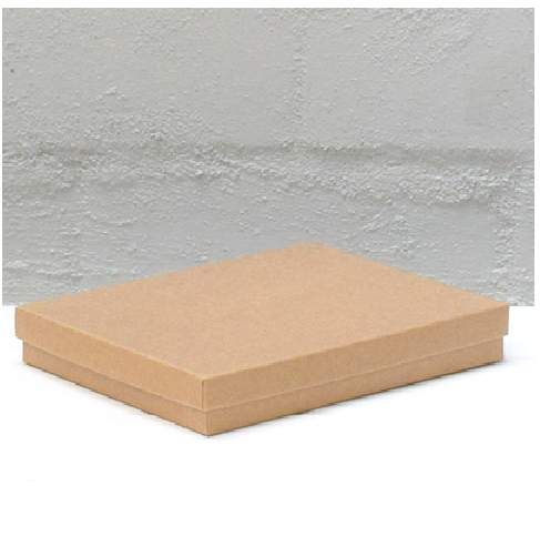 Cotton-filled natural jewelry box set of 10, 140x178x25mm, ideal for elegant storage and display of various jewelry items.