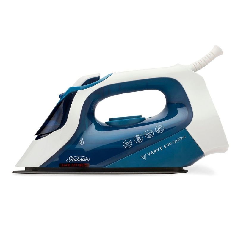 Verve 600 CeraFlow™ Iron: lightweight design with ceramic soleplate, powerful steam output, perfect for quick, wrinkle-free ironing.