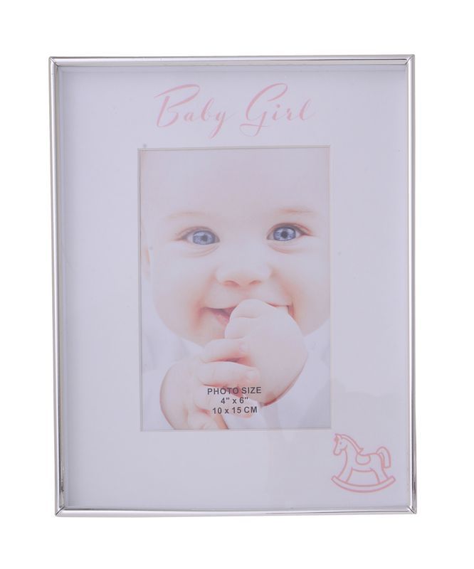 Photo Frame - Baby Girl 4 x 6" (Set of 2)