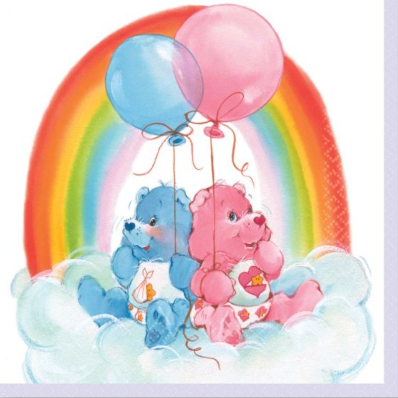 Care Bears Lunch Napkins Pack of 16
