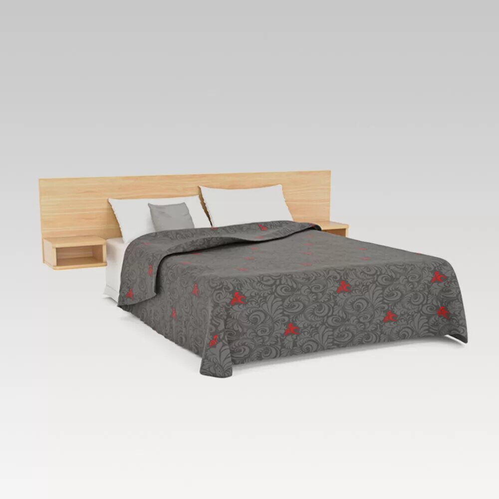 2400mm Bristol Tawa headboard with cubbies, stylish and functional for King-sized beds, crafted from durable E1 board.