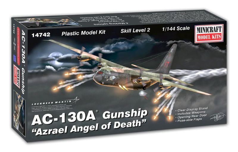 Plastic Kitset -1/144 AC-130A Gunship
