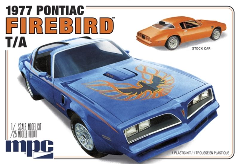 Plastic Kitset - 1/25 Pontiac Firebird 1977