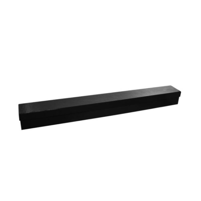 Elegant black glossy gift box designed for presenting a single rose, perfect for romantic occasions and home decor.