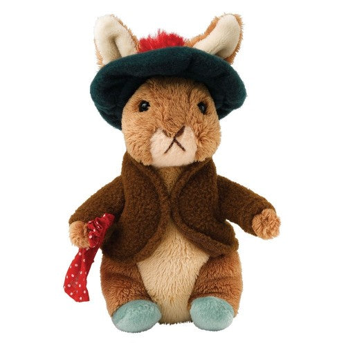 Plush Benjamin Bunny toy, 16cm, soft and cuddly, perfect for storytelling and imaginative play for children.