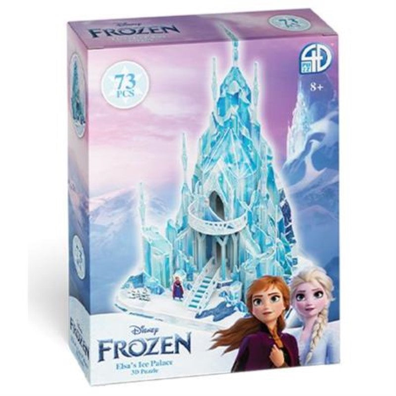 3D Paper Models - Disney Frozen Ice Palace Castle (73pcs)