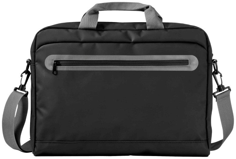 Stylish North Sea Conference Laptop Bag in durable tarpaulin, featuring padded compartment for 15" laptops and convenient trolley sleeve.