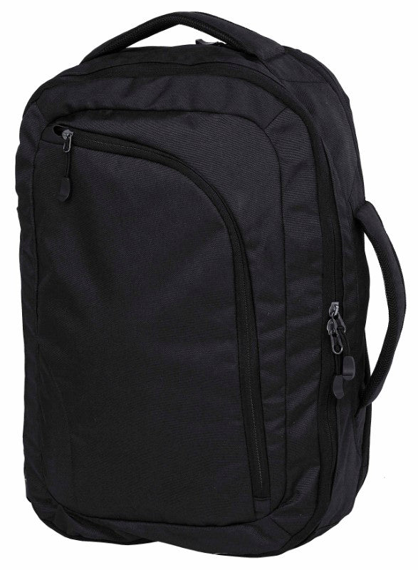 Urban Compu Brief Bag: Stylish 17" laptop bag with padded compartments, adjustable straps, and MP3 pocket for urban professionals.