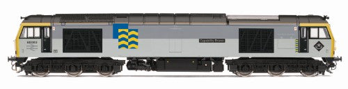 Hornby BR Class 60 Co-Co 60002 'Capability Brown' model locomotive, detailed for collectors and railway enthusiasts.