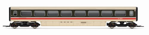 Hornby BR Class 370 Advanced Passenger Train model, showcasing a detailed 7-car tilting design from the 1980s British Rail era.