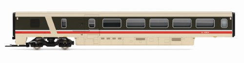 Hornby BR Class 370 Advanced Passenger Train model, featuring a detailed 7-car pack of the innovative 1980s British Rail design.