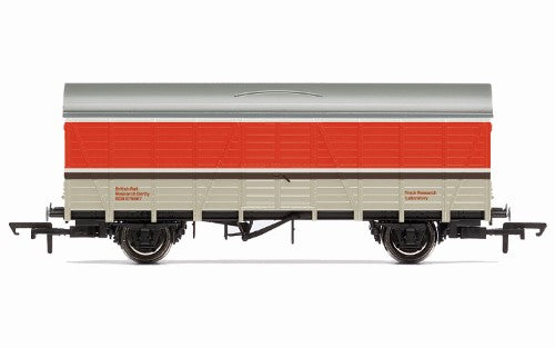 Hornby BR Ex LMS CCT Van model 975667, Era 6, showcasing detailed craftsmanship for model railway enthusiasts.