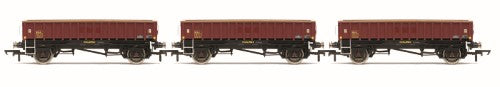 Hornby MHA Ballast Wagon 3 Pack ExEWS, featuring detailed 'Coalfish' design for realistic model railway scenes.