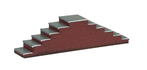 Hornby Platform Steps: Realistic model railway stairs that enhance accessibility and detail for train station scenes.