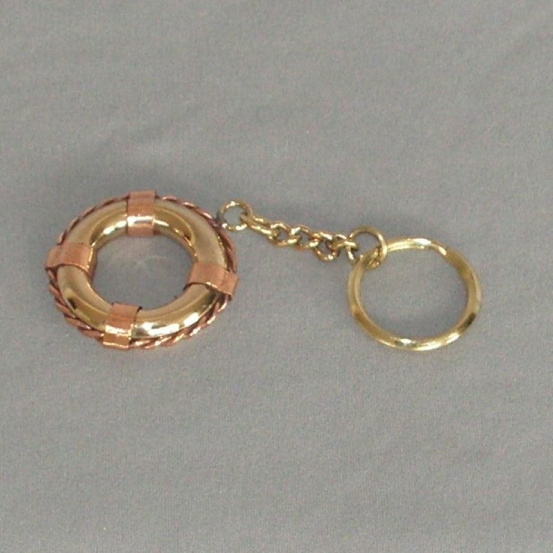 Key Ring - Brass Life Ring (4cm)