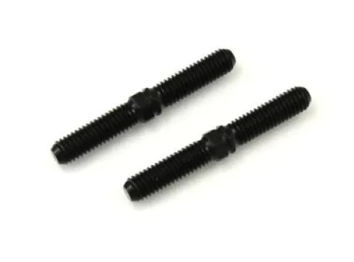 Durable steel hard upper adjustment rod for Kyosho RC vehicles, enhancing handling and suspension tuning.
