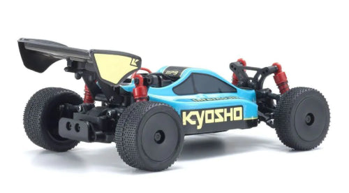 Radio Control MZ Buggy MP9 in vibrant green and black, featuring 4WD, oil-filled shocks, and ready-to-race convenience.