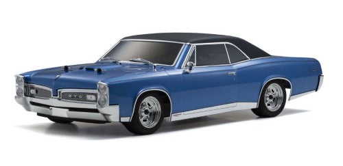 Radio-controlled '67 GTO model with advanced chassis, detailed body, high-performance features, and easy maintenance.