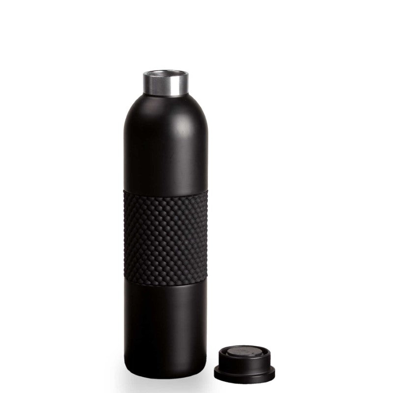 Chill Hydro Bottle: 550ml insulated flask with double-walled stainless steel, copper lining, and a leak-proof lid for hot or cold drinks.