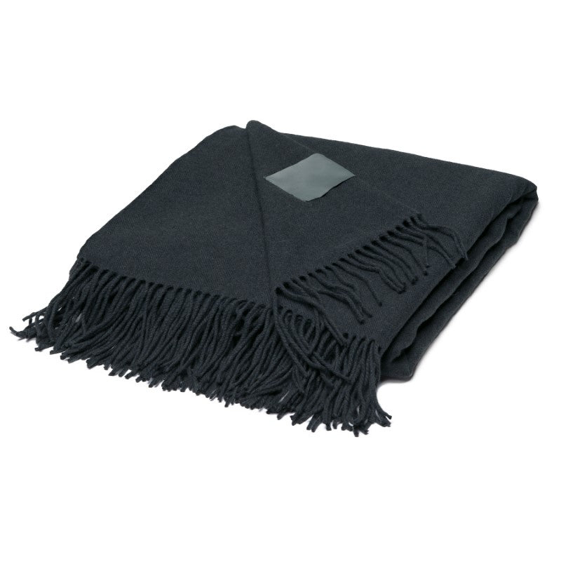 Luxurious Mt Lodge Merino Blanket Throw in herringbone weave, 138x190cm, soft wool, perfect for cozying up or home decor.