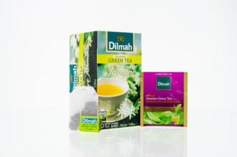 Tea Bag Green Jasmine Foil Envelope - Dilmah - 20PC