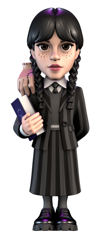 Collectible Figurine - MINIX WEDNESDAY ADDAMS WITH THING