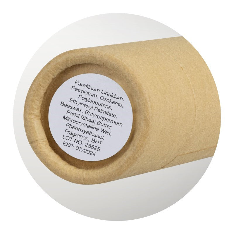 Set of 20 Kraft lip balms featuring natural ingredients for hydration and protection, perfect for personal use or gifting.