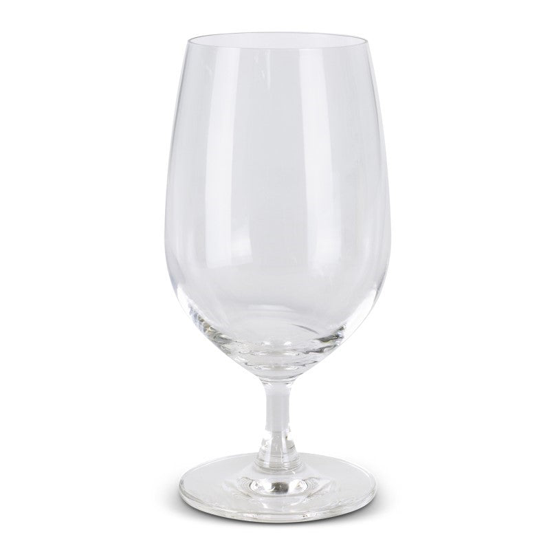 Set of 10 clear glass beer glasses with 425ml capacity, featuring a contemporary design for enjoying craft beers.