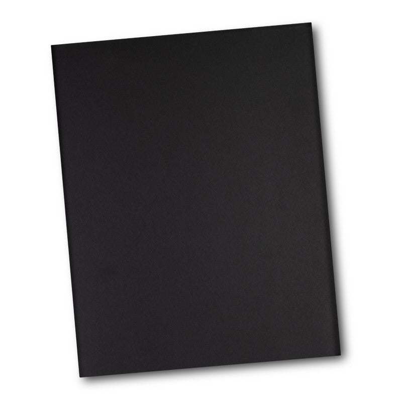 A4 Portfolio - Lancaster in black, featuring Smart PU leather, dome closure, notepad, slip pockets, and card holders.