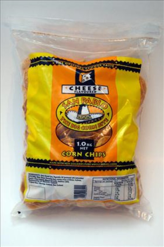 Corn Chip Cheese Round GlutenFree - San Pablo - 1KG